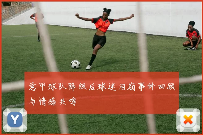 意甲球队降级后球迷泪崩事件回顾与情感共鸣