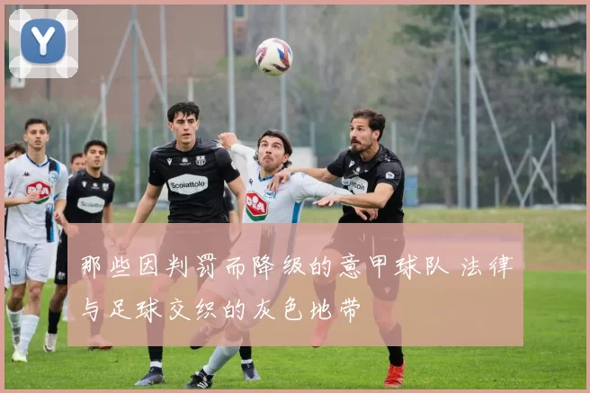 那些因判罚而降级的意甲球队 法律与足球交织的灰色地带