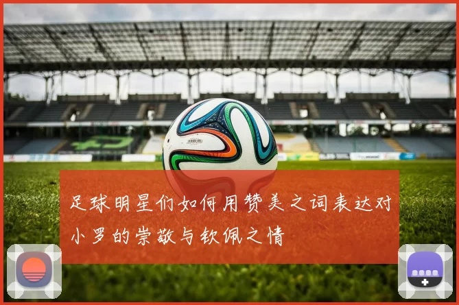 足球明星们如何用赞美之词表达对小罗的崇敬与钦佩之情